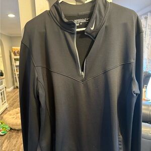 Nike Black Men's Quarter-Zip Pullover